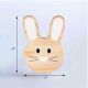 Handcrafted Pine Wood Rabbit Face Knob